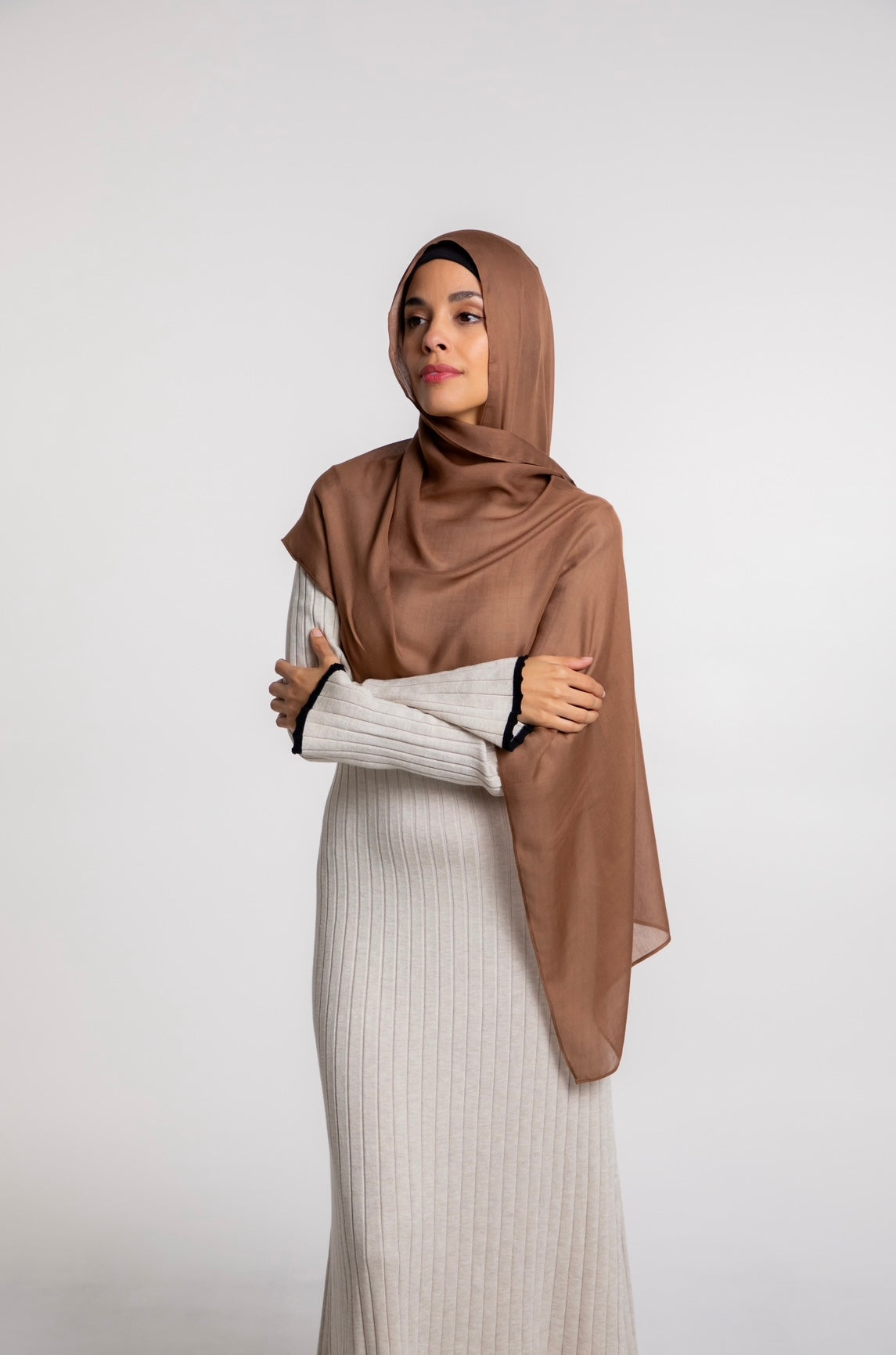 Brown | Modal Hijab