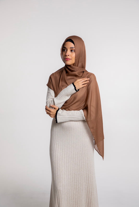 Brown | Modal Hijab